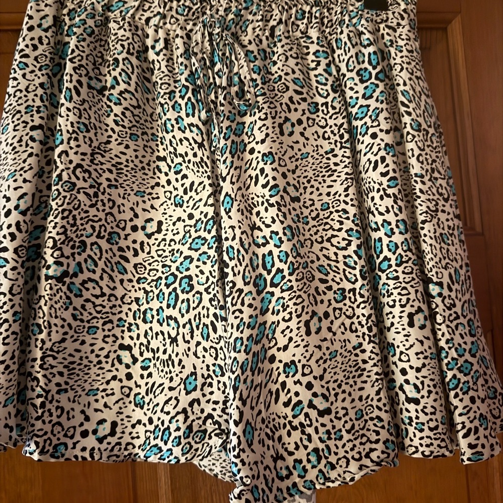 Leopard Print Women's Shorts